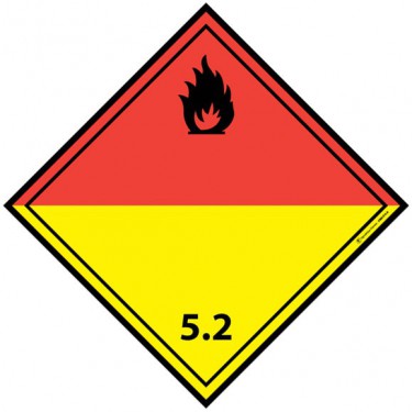 Panneau Peroxydes organiques ADR 5.2