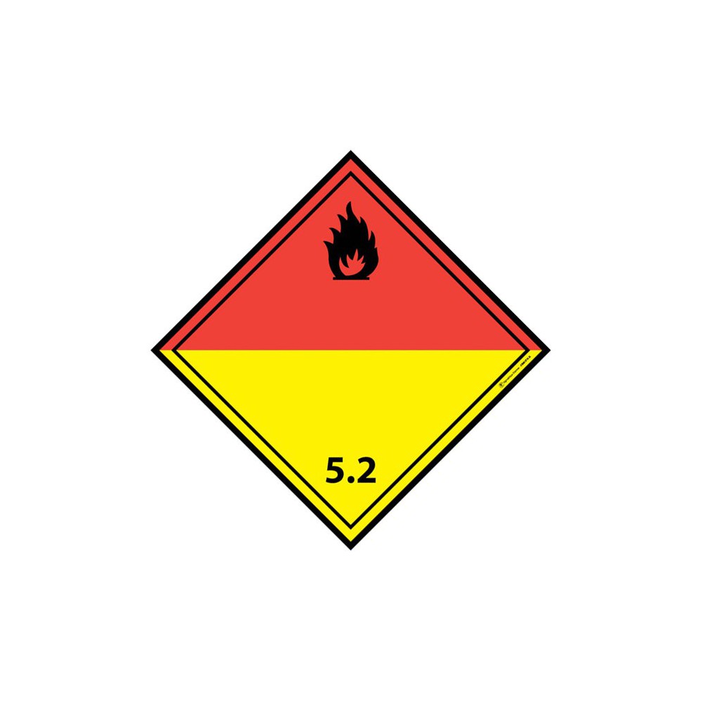 Panneau Peroxydes organiques ADR 5.2