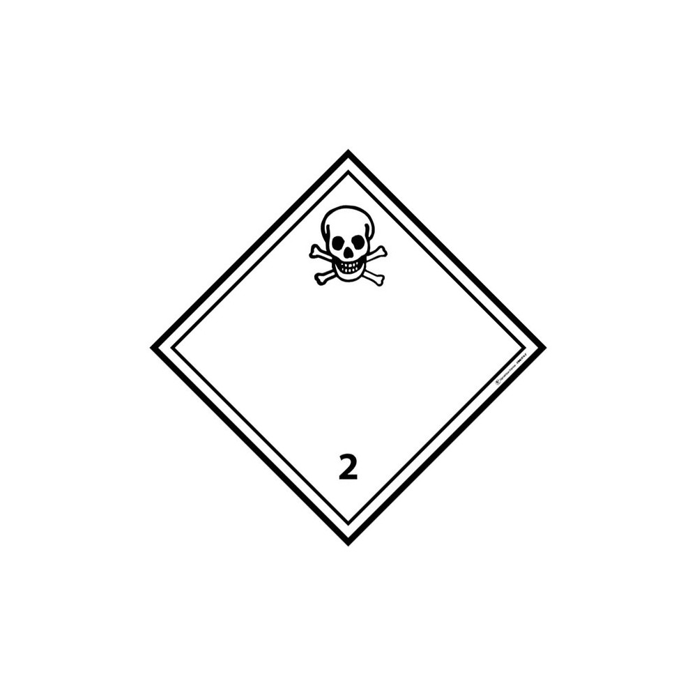 Panneau Gaz toxique ADR 2.3
