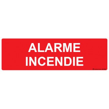 Panneau Alarme incendie