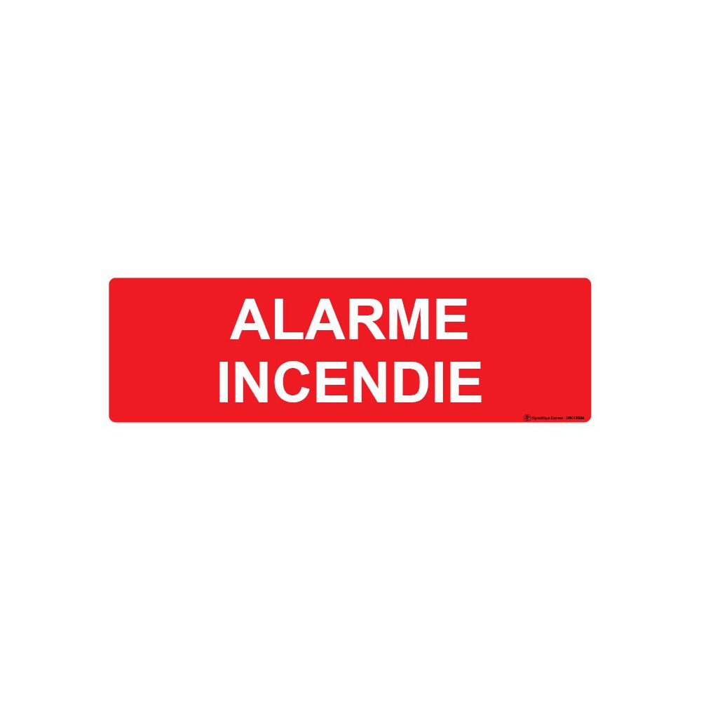 Panneau Alarme incendie