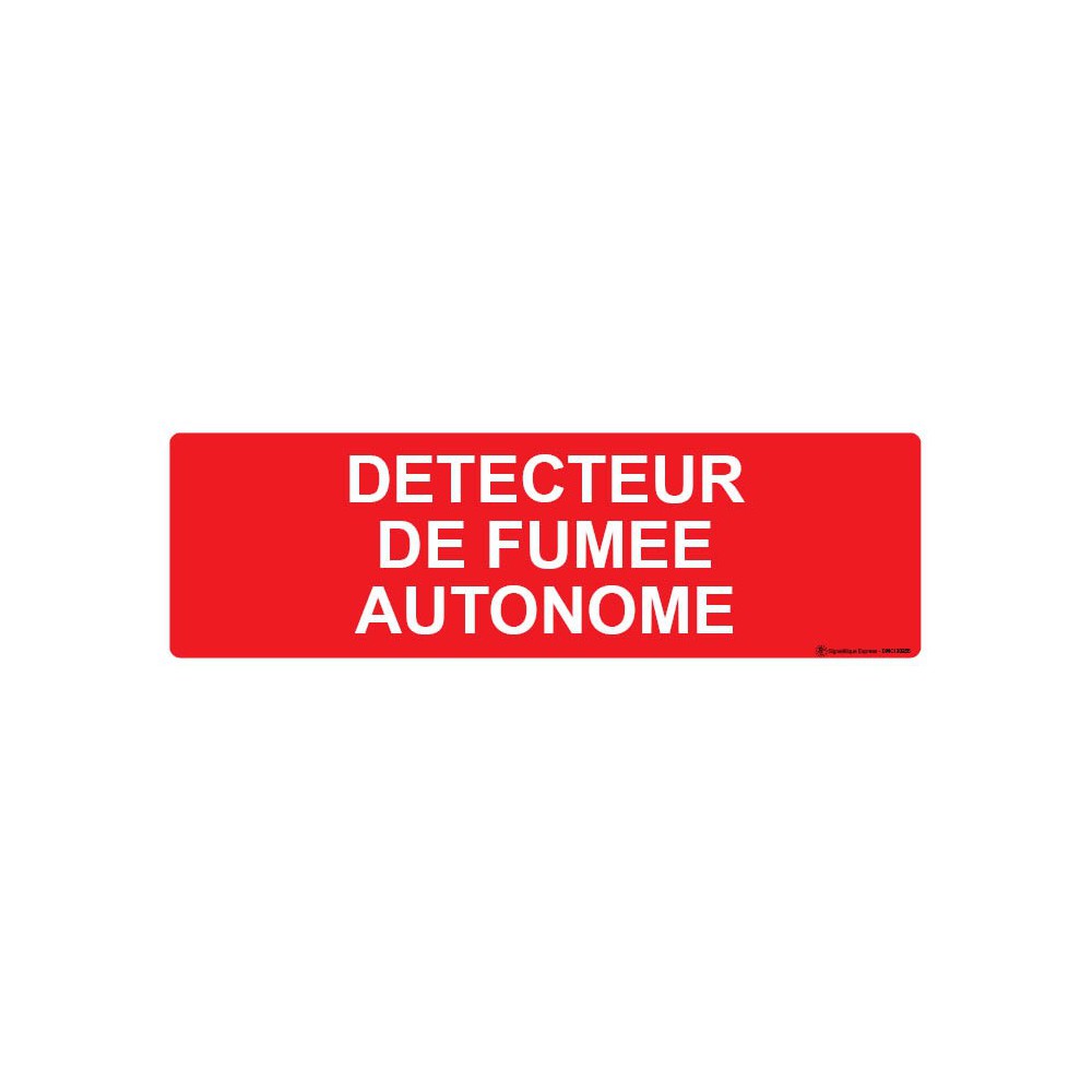 Panneau Détecteur de fumée autonome