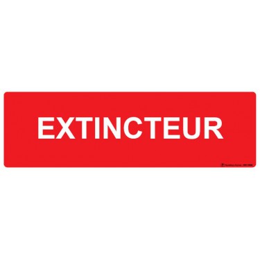 Panneau Extincteur