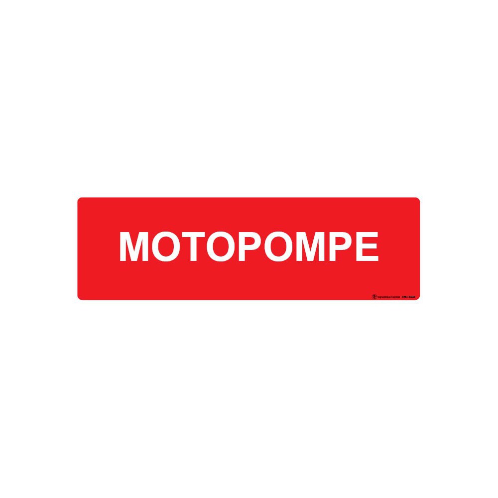 Panneau Motopompe