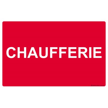 Panneau Chaufferie