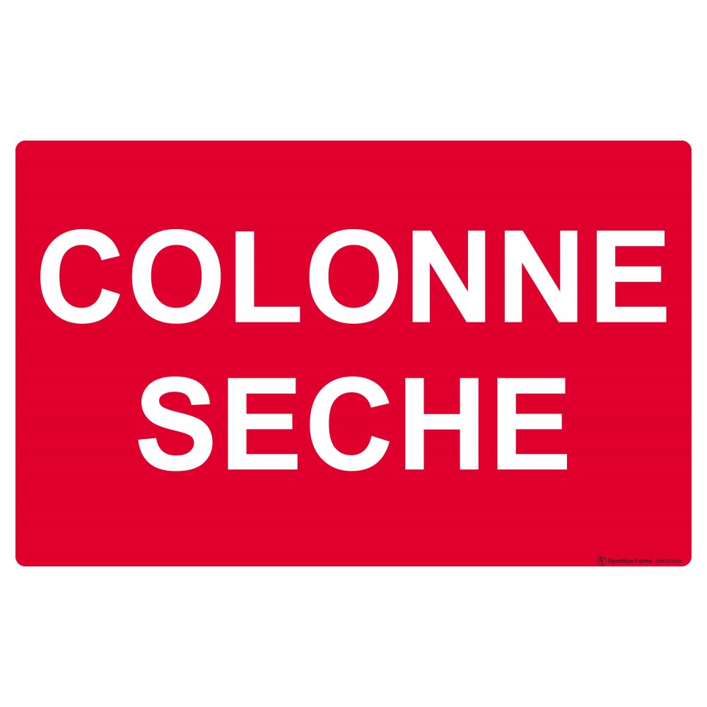 Panneau Colonne sèche