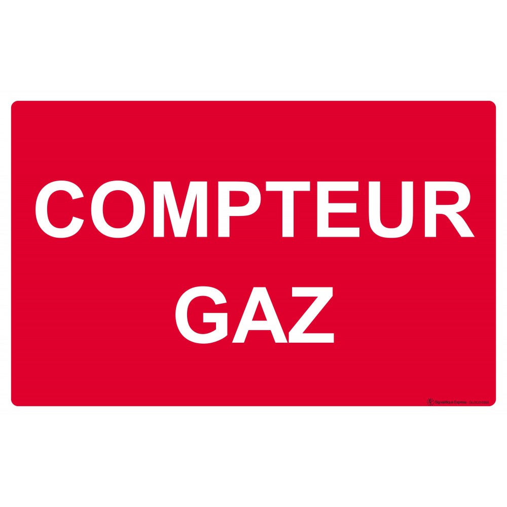 Panneau Compteur gaz