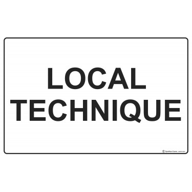 Panneau Local technique