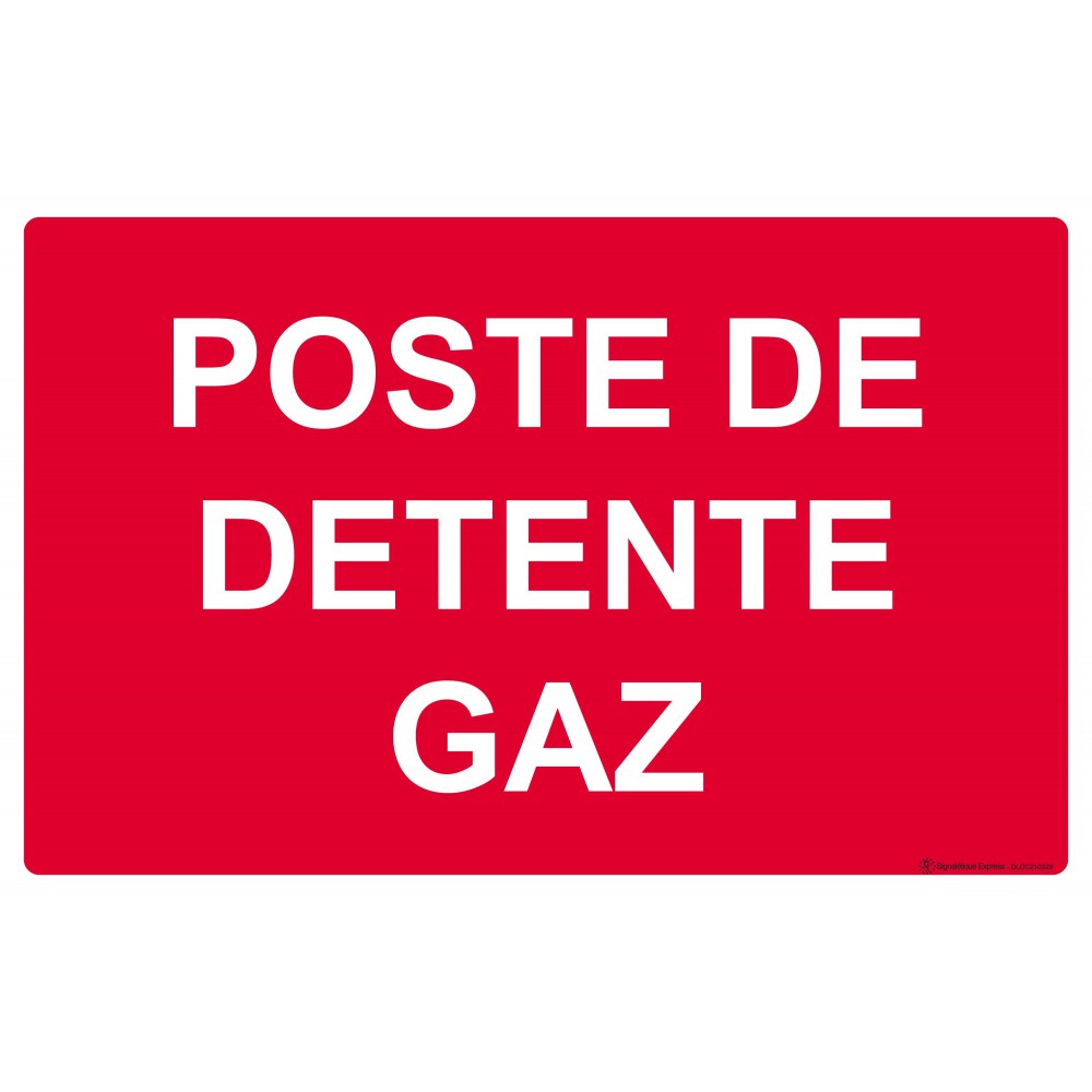 Panneau Poste de détente gaz