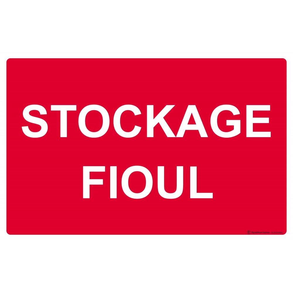 Panneau Stockage fioul