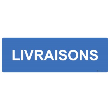 Panneau Livraisons