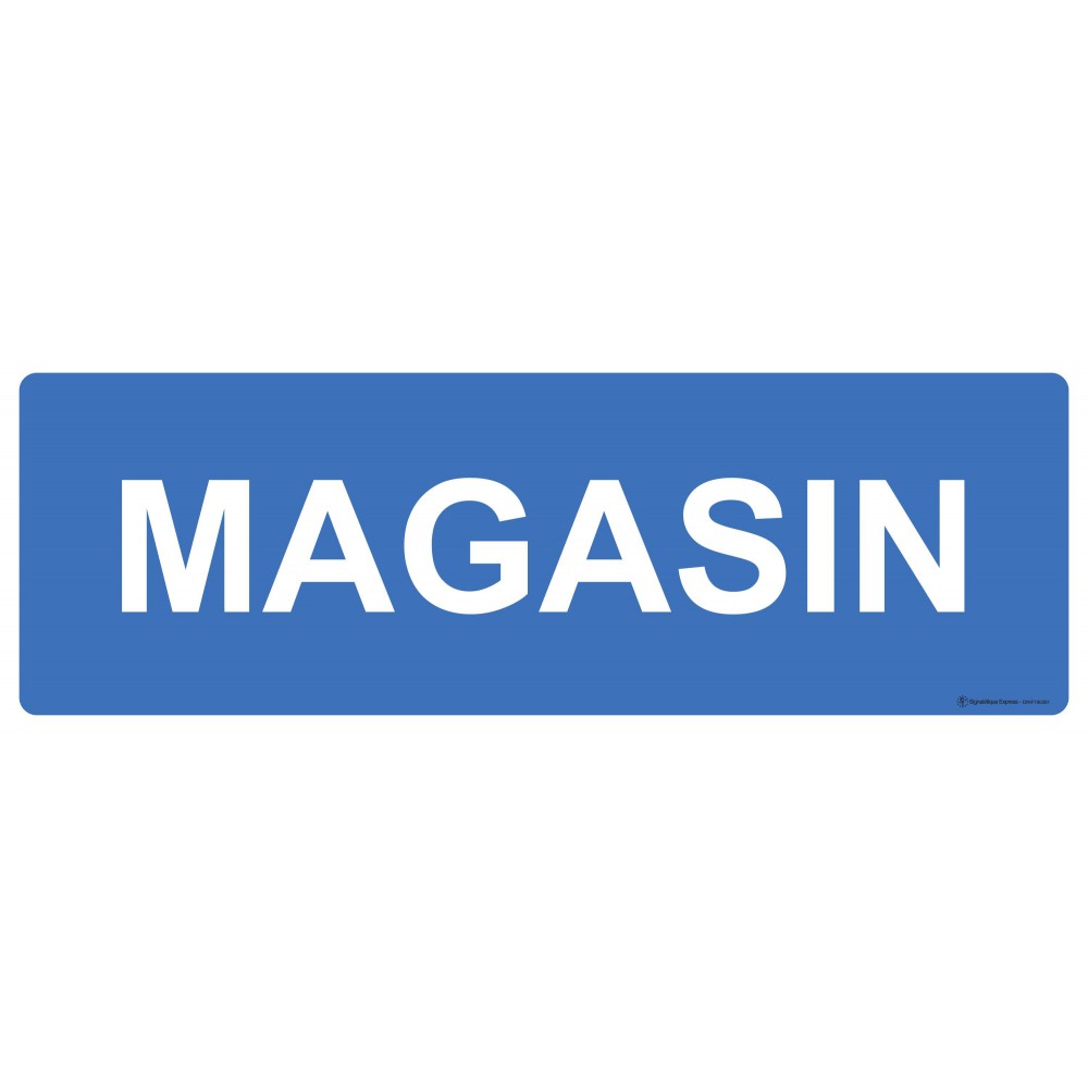 Panneau Magasin