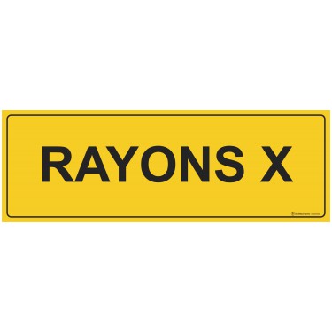 Panneau Rayons x