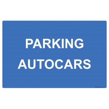 Panneau Parking autocars