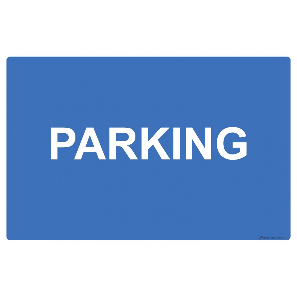 Panneau Parking