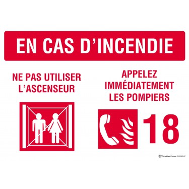 Panneau Consignes incendie