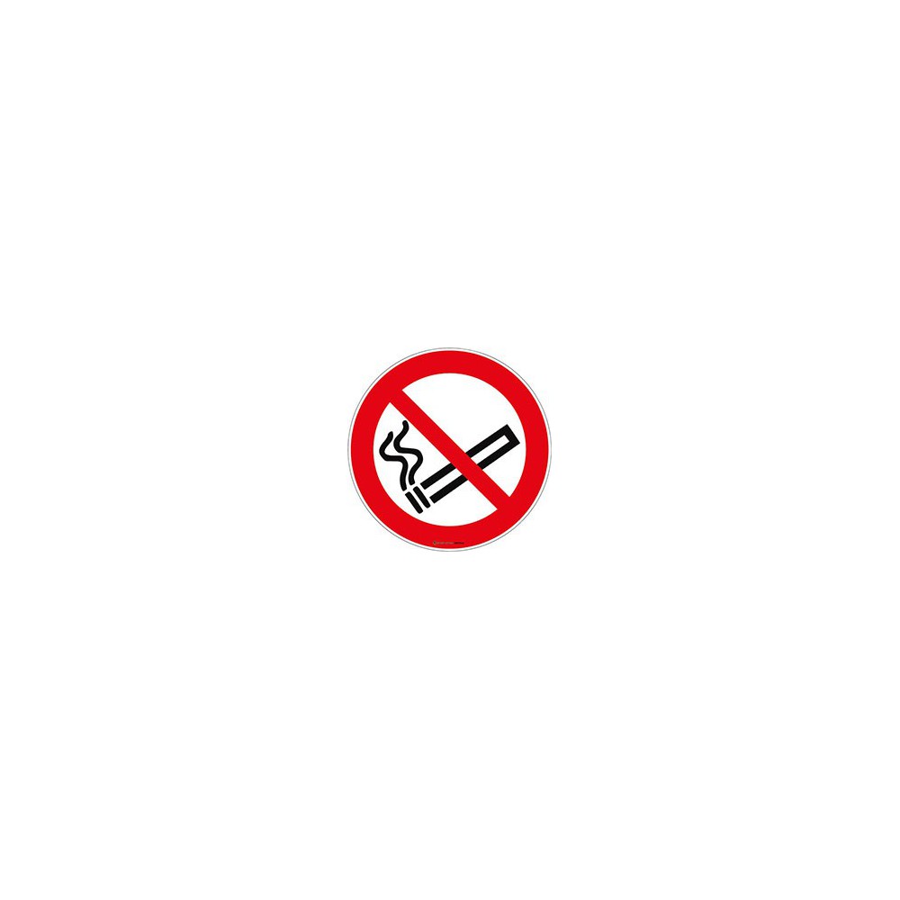 Panneau Interdiction de fumer ISO 7010 P002