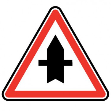 Panneau Intersection sur une route prioritaire - AB2
