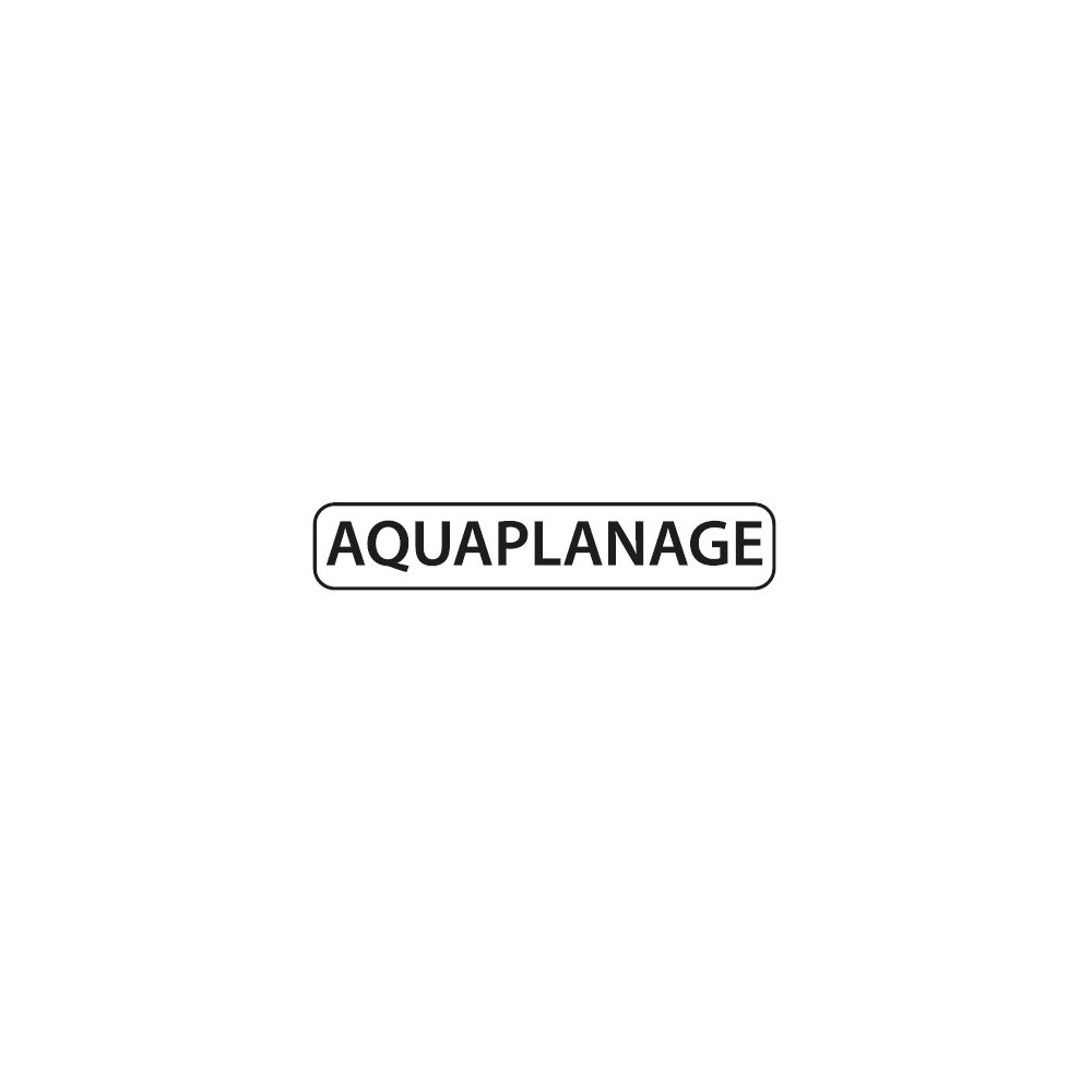 Panonceau Aquaplannage ou indication personnalisable - M9z1