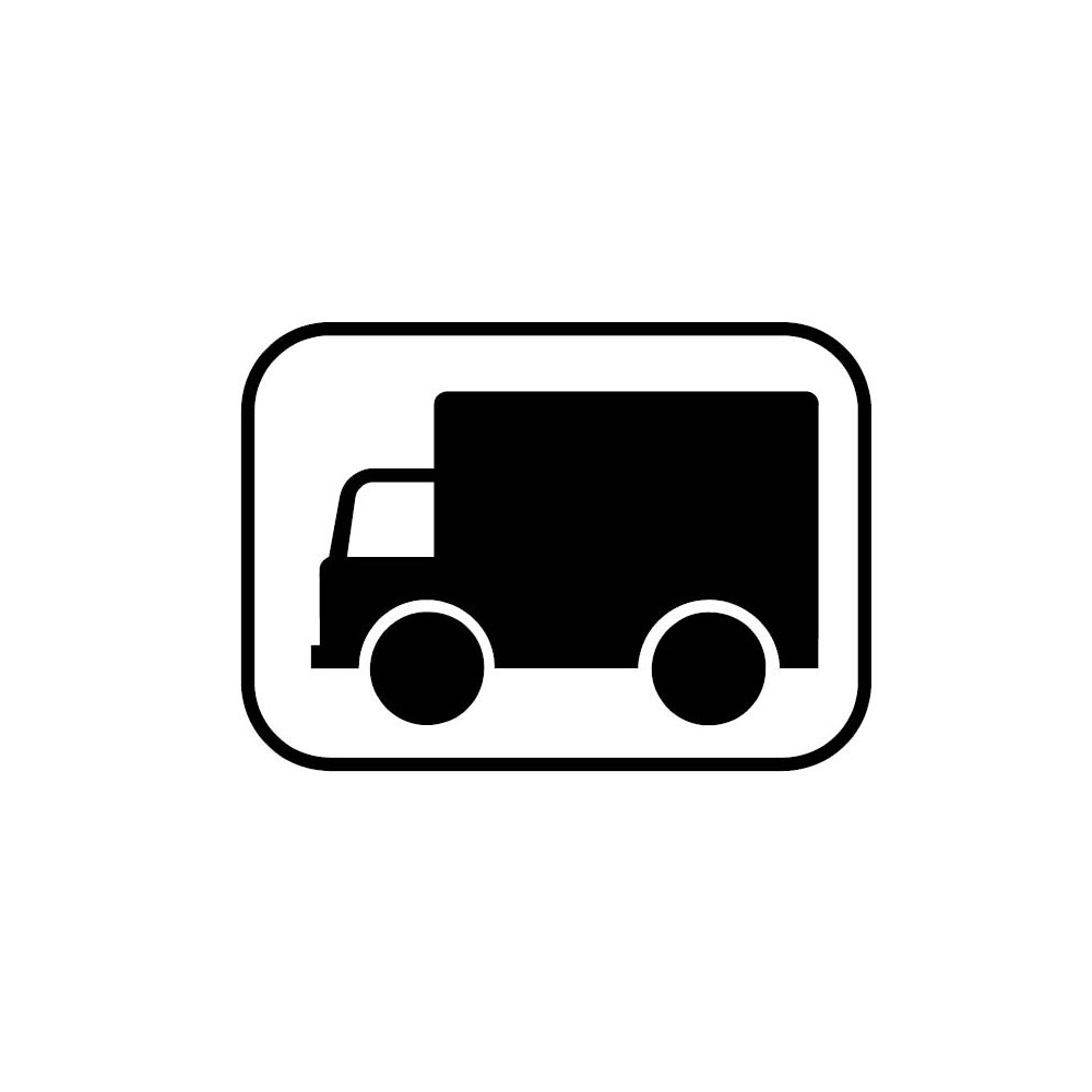 Panonceau Transport de marchandises - M4g