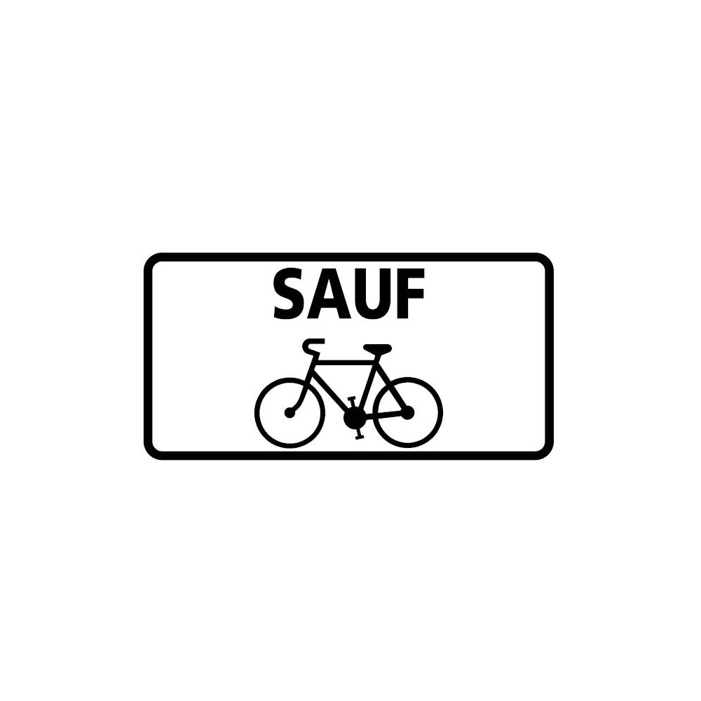 Panonceau Voie autorisée aux vélos - M9v2 Panonceau Voie autorisée aux vélos - M9v2