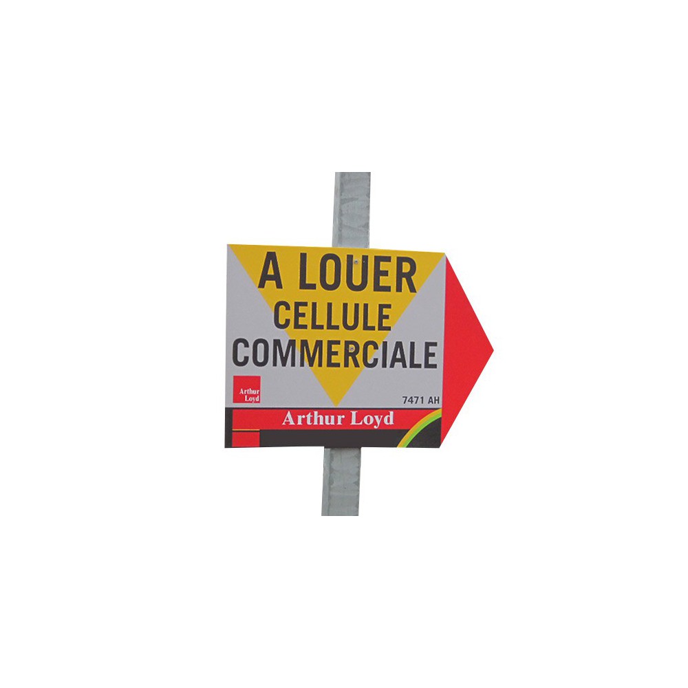 Panneau Immobilier standard personnalisable Panneau Immobilier standard personnalisable