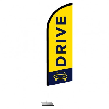 Drapeau plume Drive