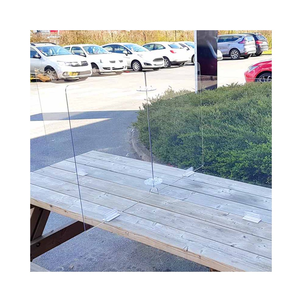 Table ronde transparente en Plexiglass : ici au meilleur prix