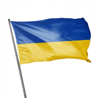 Drapeau de l'Ukraine pour mât