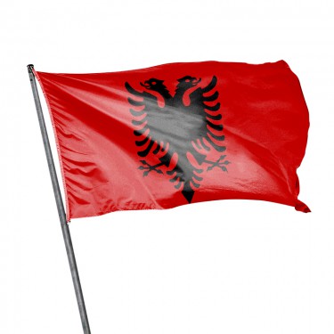 Drapeau de l'Albanie à hisser