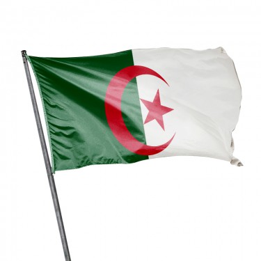 Drapeau de l'Algérie à hisser