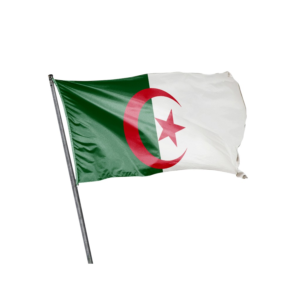 Acheter Drapeau Algérie - 7 tailles disponibles