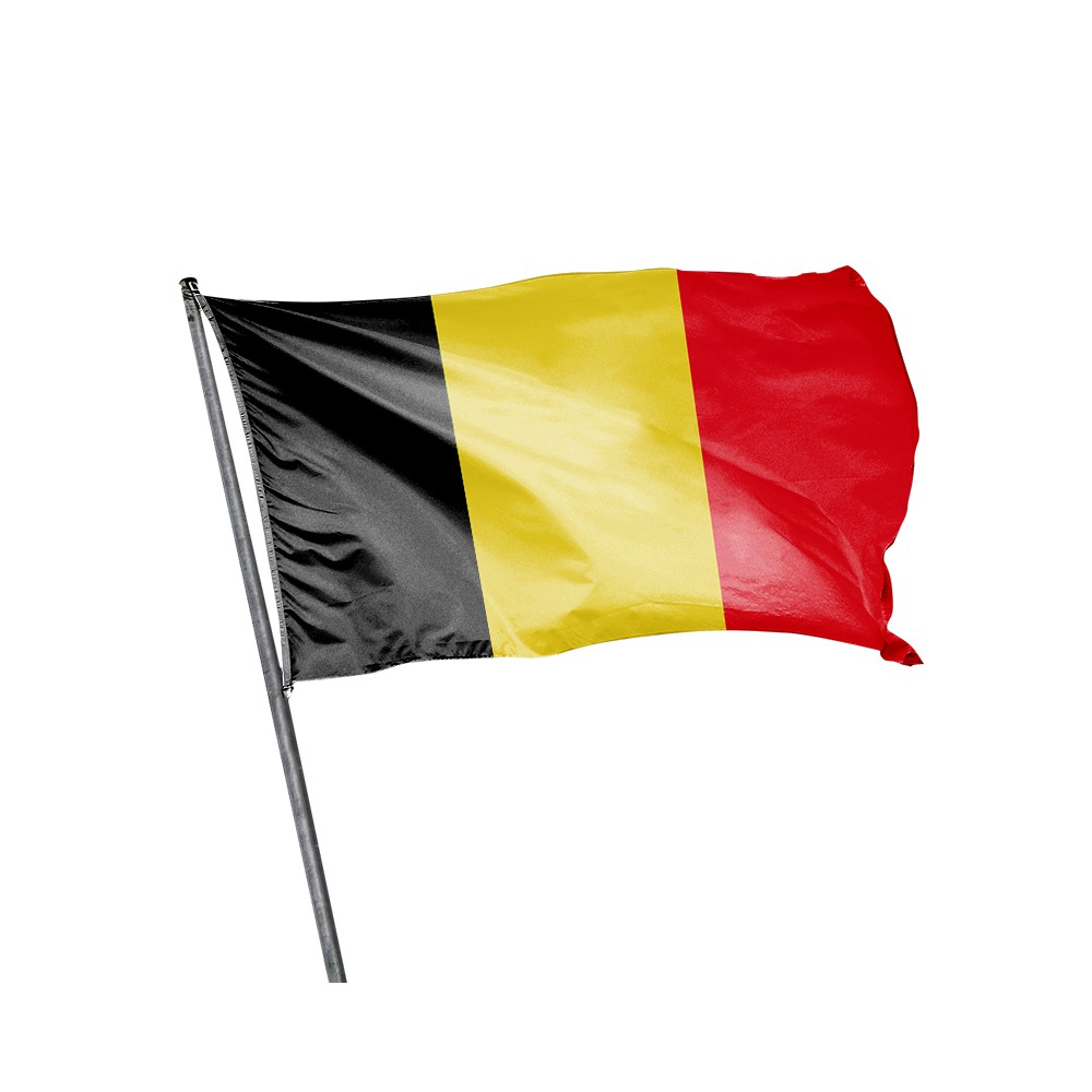 Drapeau de la Belgique à hisser