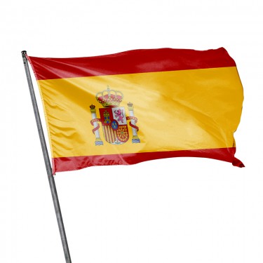 Drapeau de l'Espagne à hisser