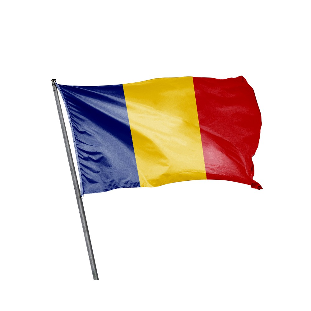 Drapeau de la Roumanie à hisser