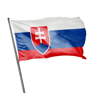 Drapeau de la Slovaquie à hisser