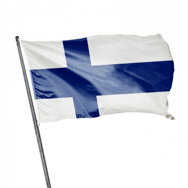 Drapeau de la Finlande à hisser
