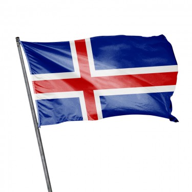 Drapeau de l'Islande à hisser