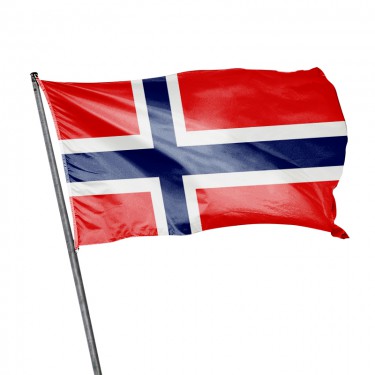 Drapeau de la Norvège à hisser