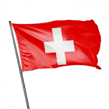 Drapeau de la Suisse à hisser