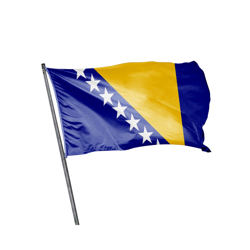 Drapeau de la Bosnie-Herzégovine à hisser