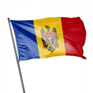 Drapeau de la Moldavie à hisser