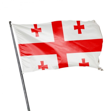 AZ FLAG Drapeau Adjars De Géorgie Avec Cordelettes, 45cm X 30cm