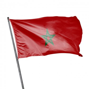 Drapeau du Maroc à hisser