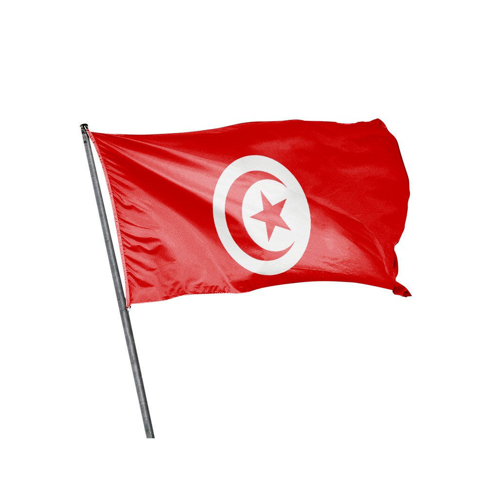 Acheter Drapeau Tunisie - 7 tailles disponibles