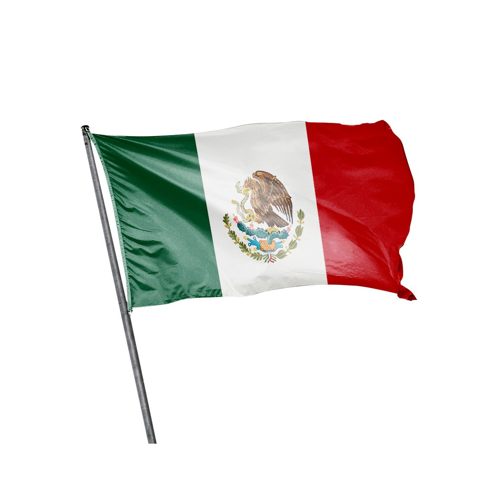 Drapeau du Mexique à hisser