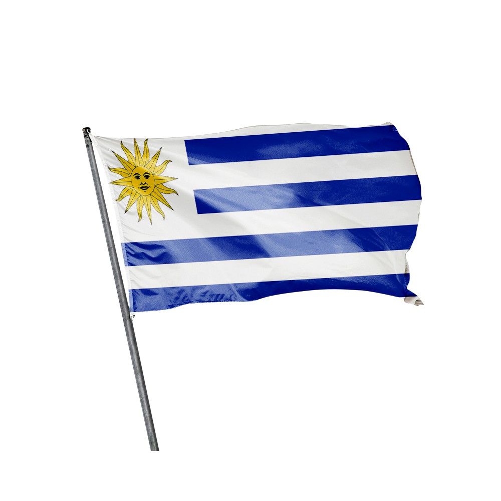 Drapeau de l'Uruguay à hisser