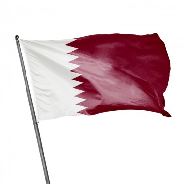 Drapeau du Qatar à hisser