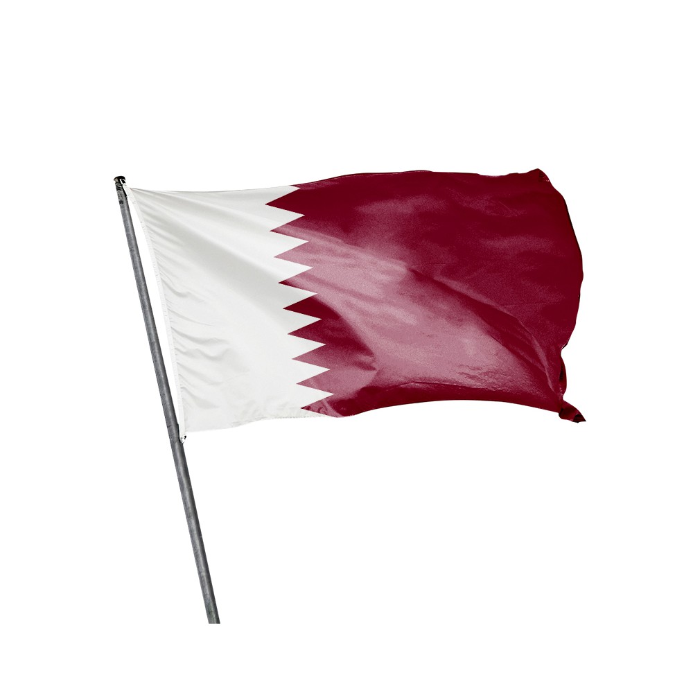 Drapeau du Qatar à hisser