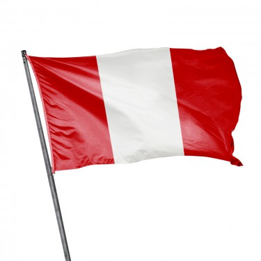 Drapeau du Pérou à hisser